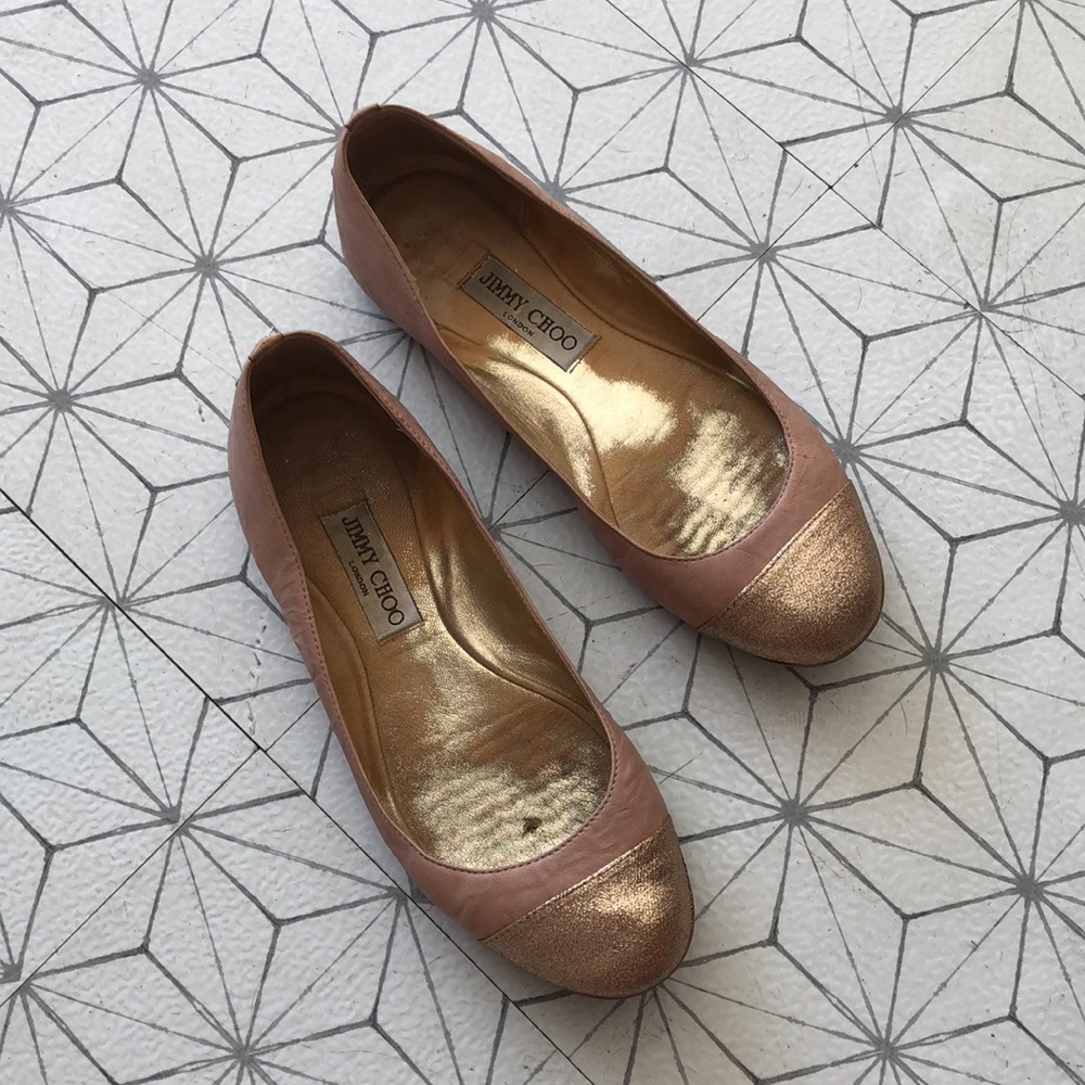 Authentic Jimmy Choo Ballet Flats